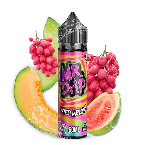 WILD MELONY By Mr Drip E-juice  Voopoo Vape  Dubai Ejuice Eliquid
