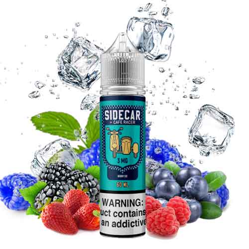 Berry ICE SideCar By Cafe Racer  Voopoo Vape  Cafe Racer E-juice in Dubai
