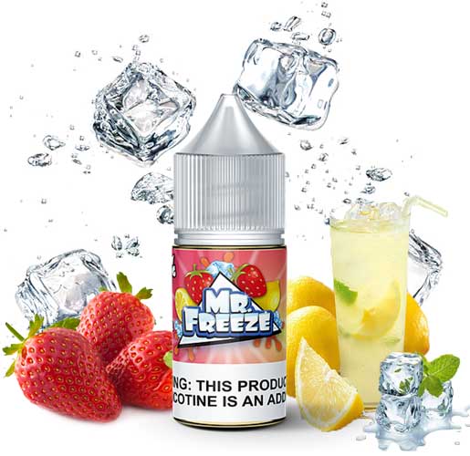 strawberry lemonade vape juice Strawberry Lemonade Frost Salt Nic – Mr.Freeze E Liquids main image 1