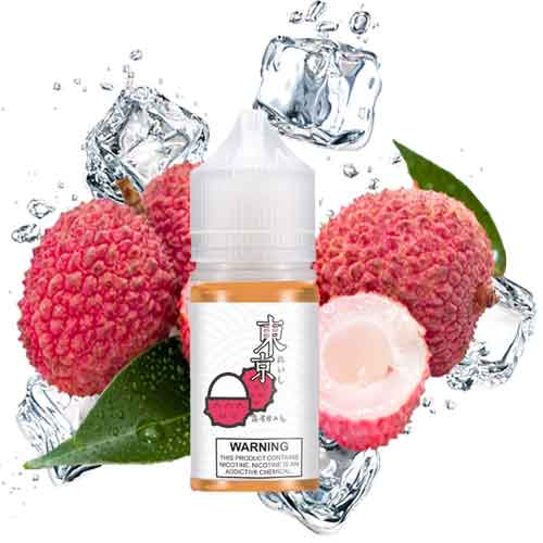 lychee ice vape juice salt nic Top 5 Menthol Vape E-Liquid Juices for a Cool Vaping Experience – AstroVape main image 1
