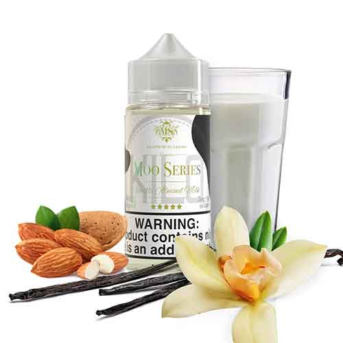 vanilla almond vape juice Moo Eliquids: Vanilla Almond Milk [REMIX] #REMIXMONTH main image 1