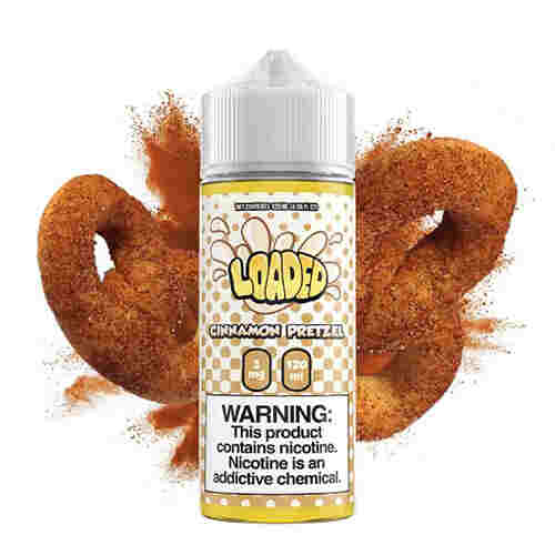 Cinnamon Pretzel 120ml - Loaded  Voopoo Vape  Loaded Ajman