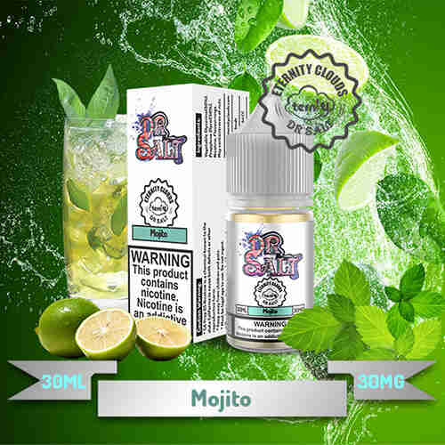 Mojito - Dr. Salt  Voopoo Vape  Mojito Saltnic Ejuice Abu Dhabi